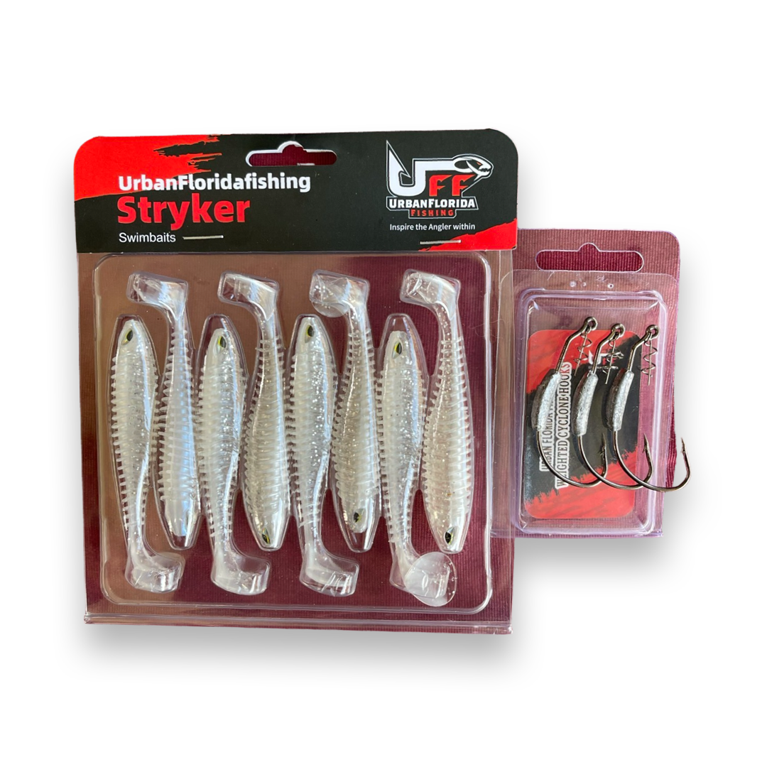 THE GHOST & THE BELLY WEIGHTED CYCLONE HOOK COMBO PACK – UrbanFloridaFishing