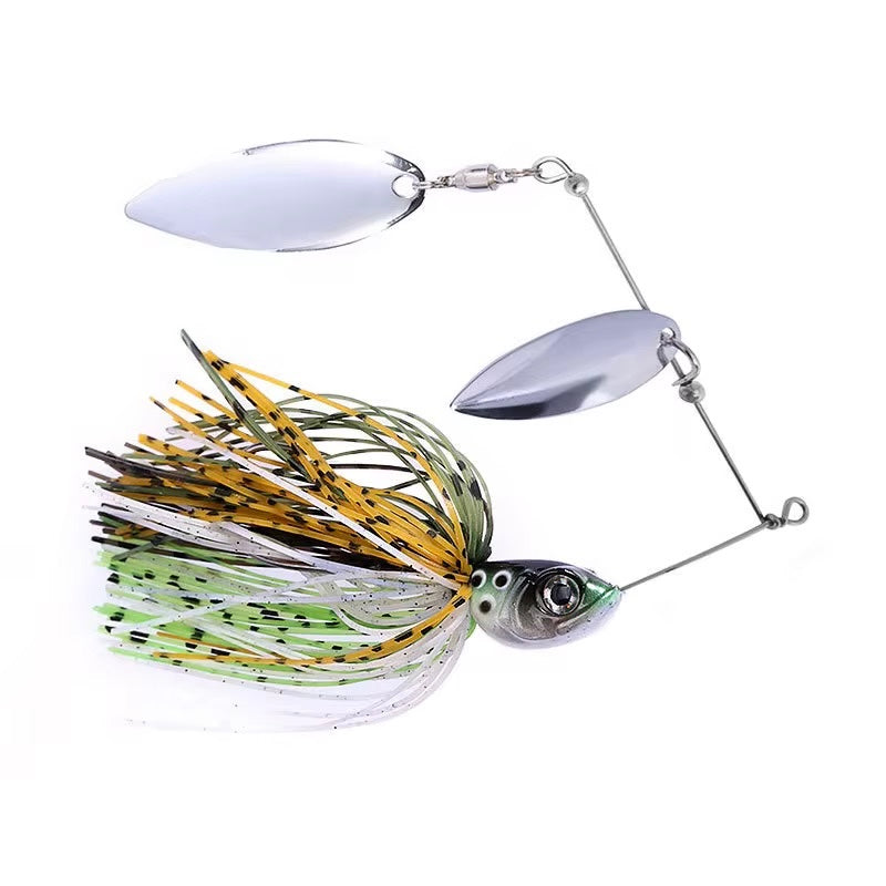 New-The Swamp Fish Spinnerbait 🎣💀 – ½ oz Beast That Makes Bass Lose Their Minds in Any Water 🔥