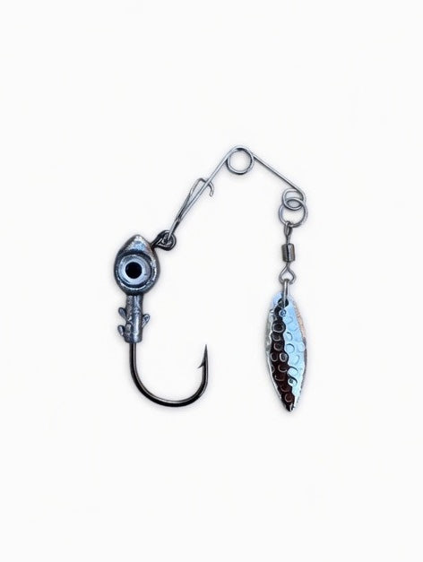 Cyclone Hooks 4-Pack – Corkscrew Bait Keeper Hooks for Soft Plastics & Swimbaits – UrbanFloridaFishing